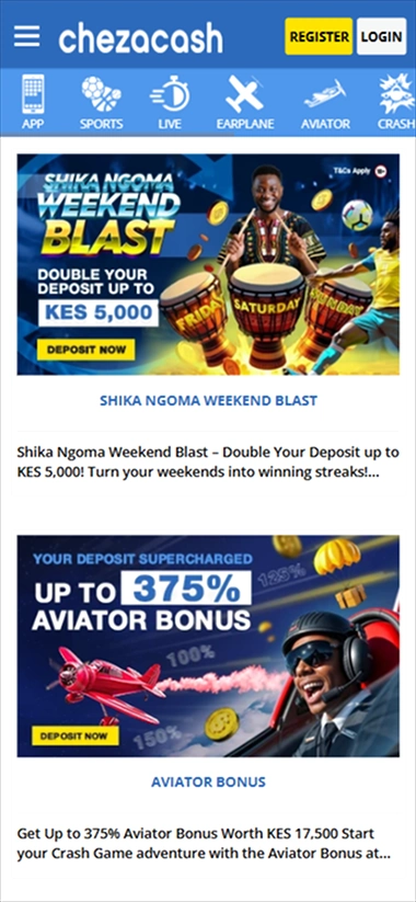 screen-2 Shika Ngoma Weekend Blast double deposit five thousand shillings