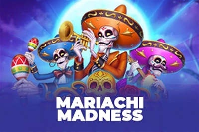slot-3 Mariachi Madness skeleton band with sombreros